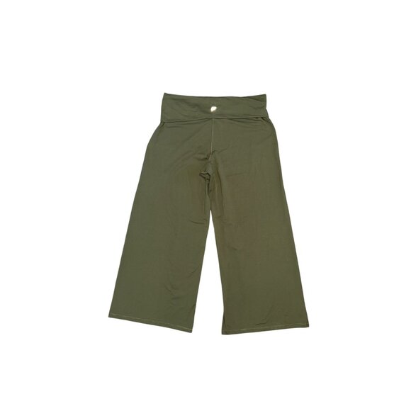 NWT Fabletics High-Waisted Foldover Green Pants Size XL - Picture 3 of 10